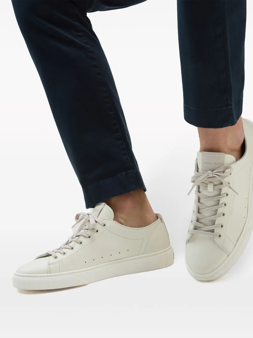 Woolrich Cloud Court Leather Sneakers