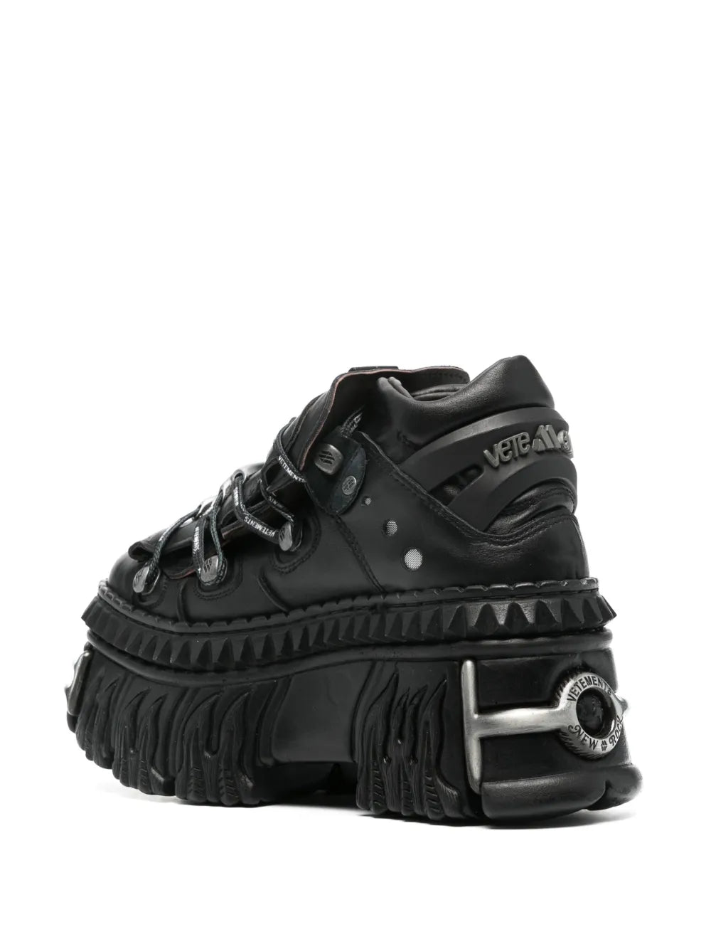 Vetements X New Rock Leather Sneakers
