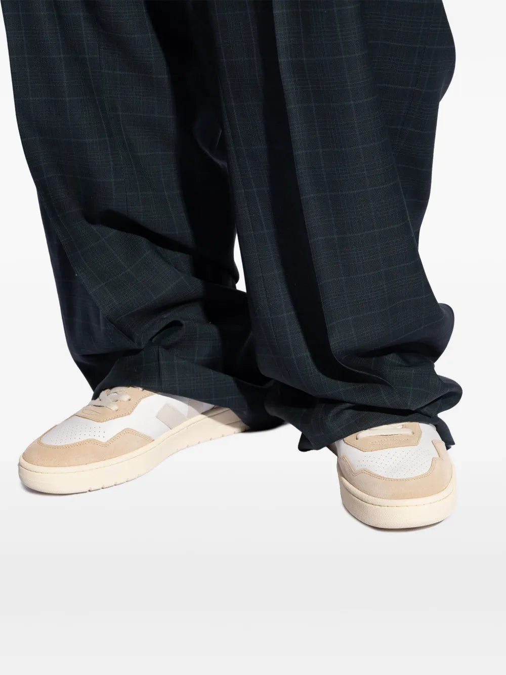 Veja V-90 Leather Sneakers
