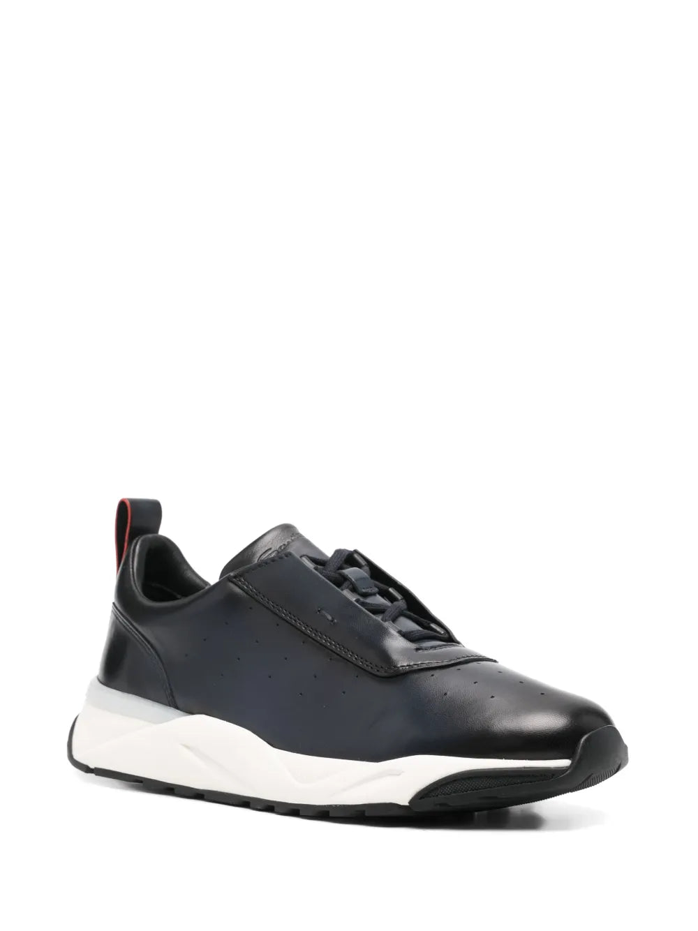 Santoni Leather Sneakers
