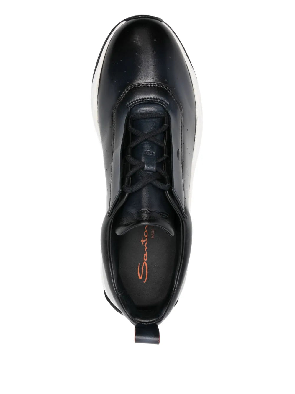 Santoni Leather Sneakers