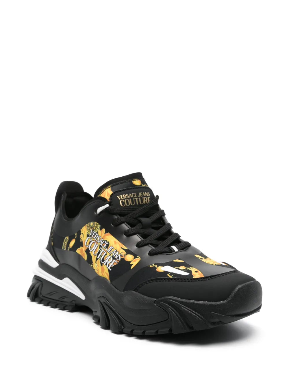 Versace Jeans Couture Barocco-Print Sneakers