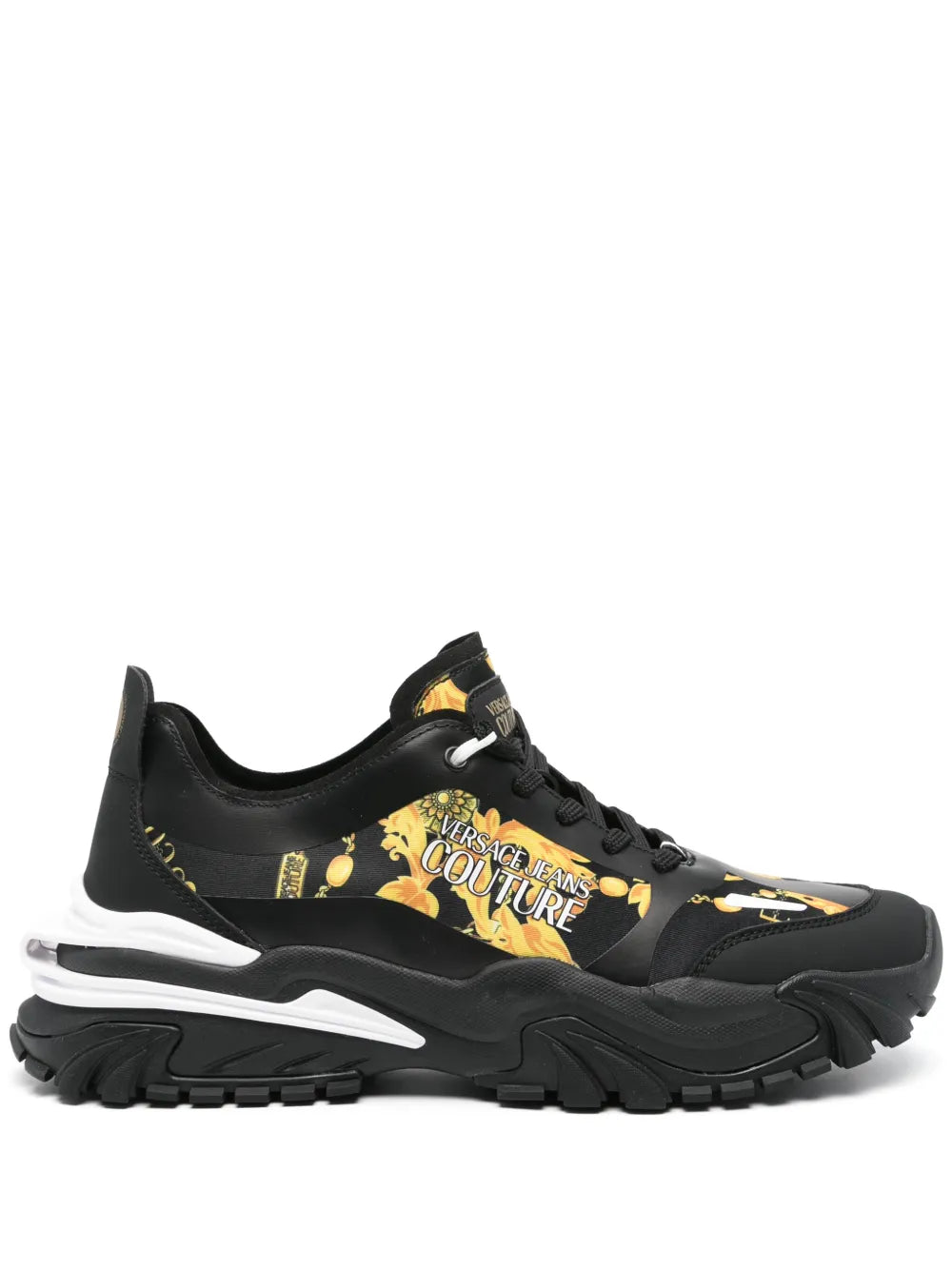 Versace Jeans Couture Barocco-Print Sneakers