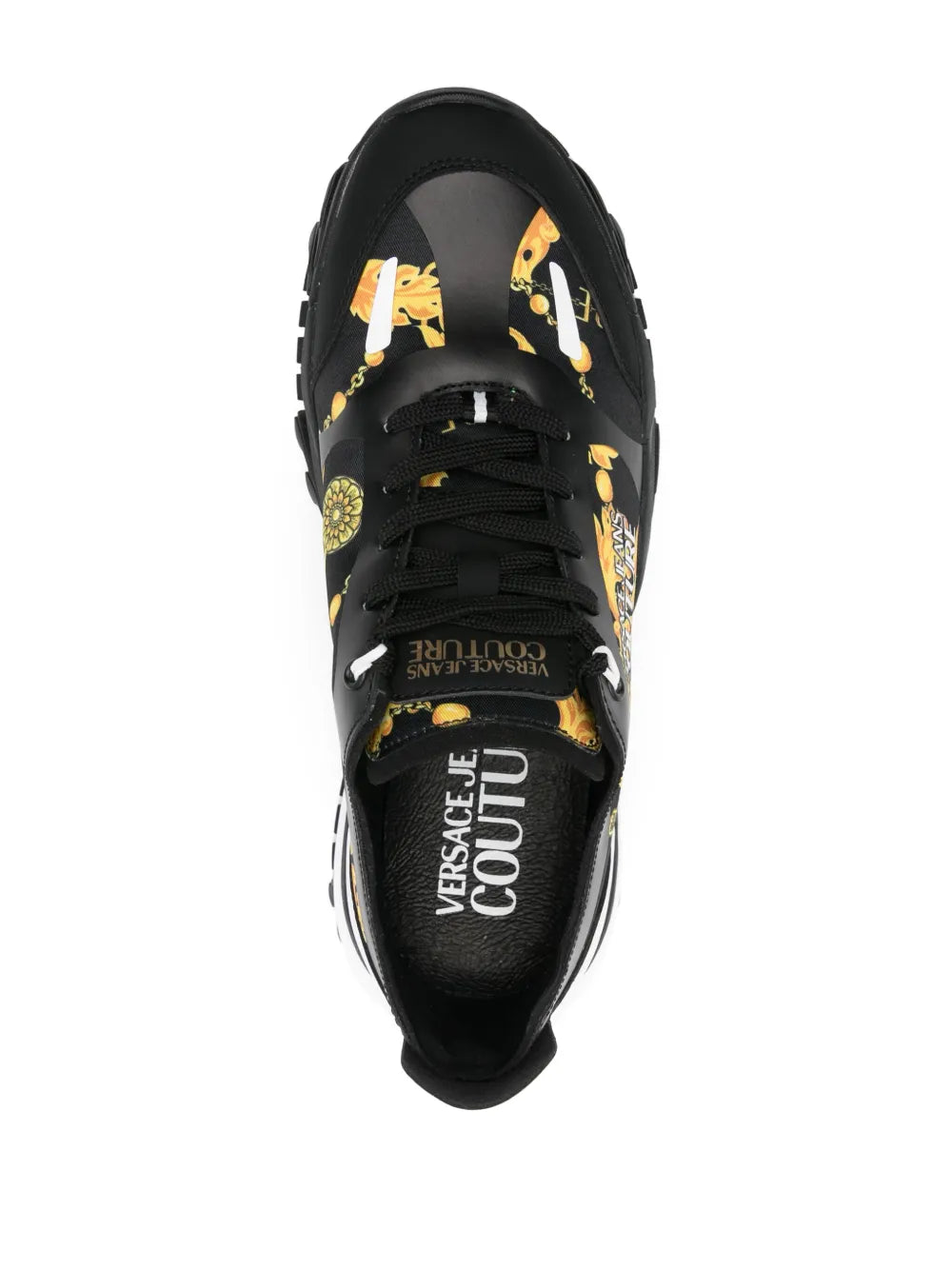 Versace Jeans Couture Barocco-Print Sneakers