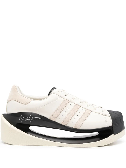 Y-3 Gendo Superstar Leather Sneakers