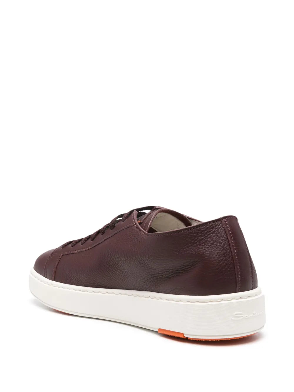 Santoni Leather Sneakers