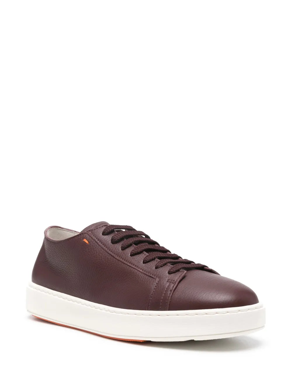 Santoni Leather Sneakers
