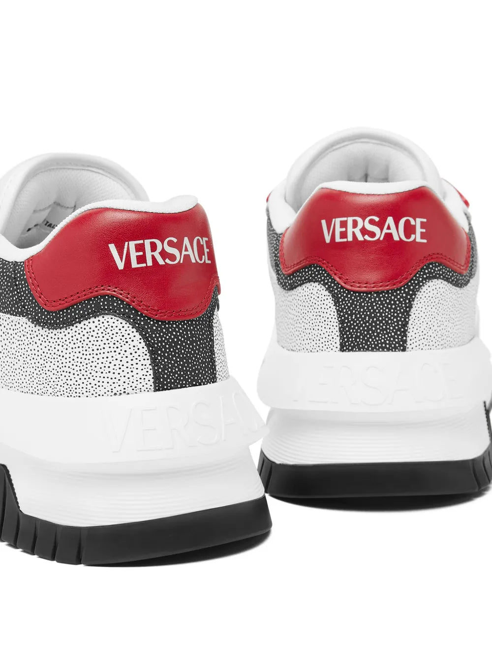 Versace Odissea Leather Sneakers