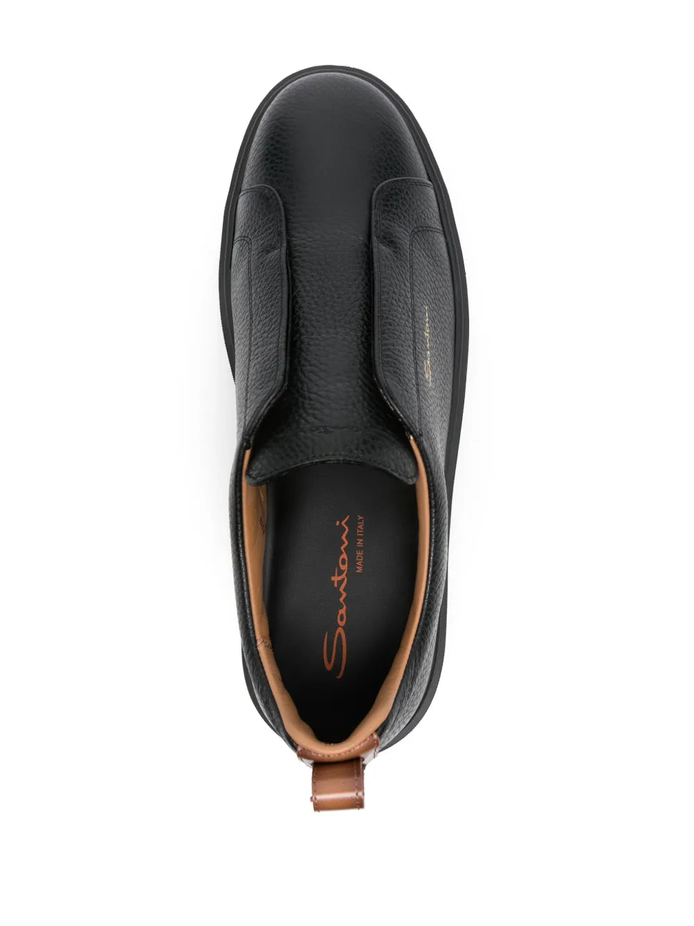 Santoni Leather Sneakers