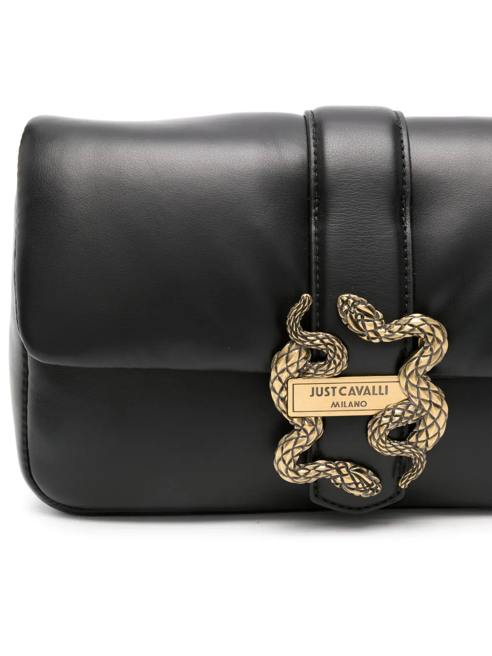 Just CavalliIconic Snakes-plaque tote bag