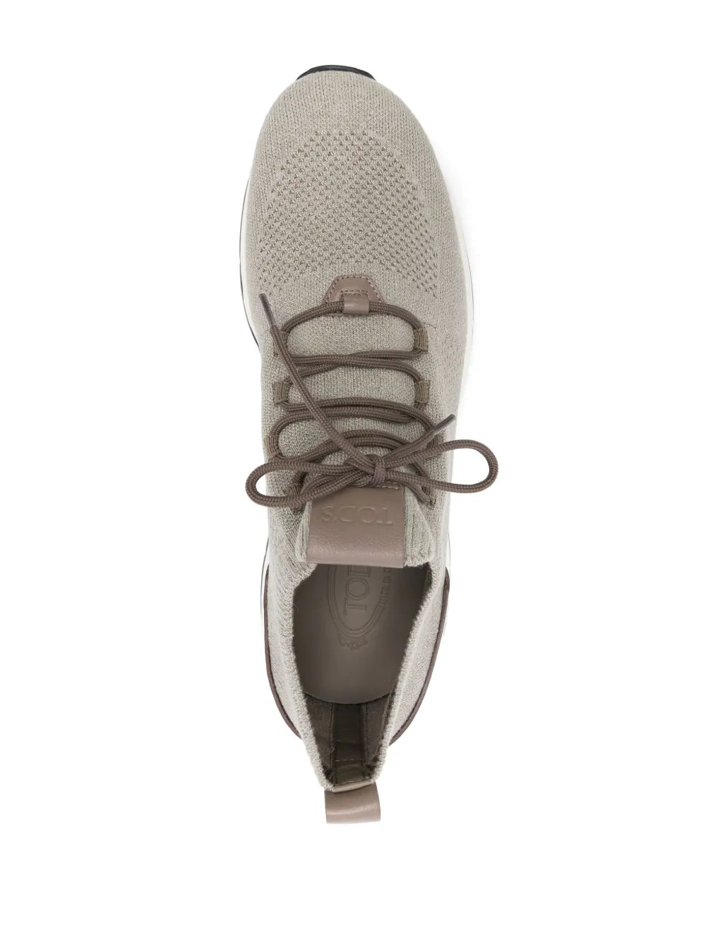 Tod'S Leather-Trim Sneakers