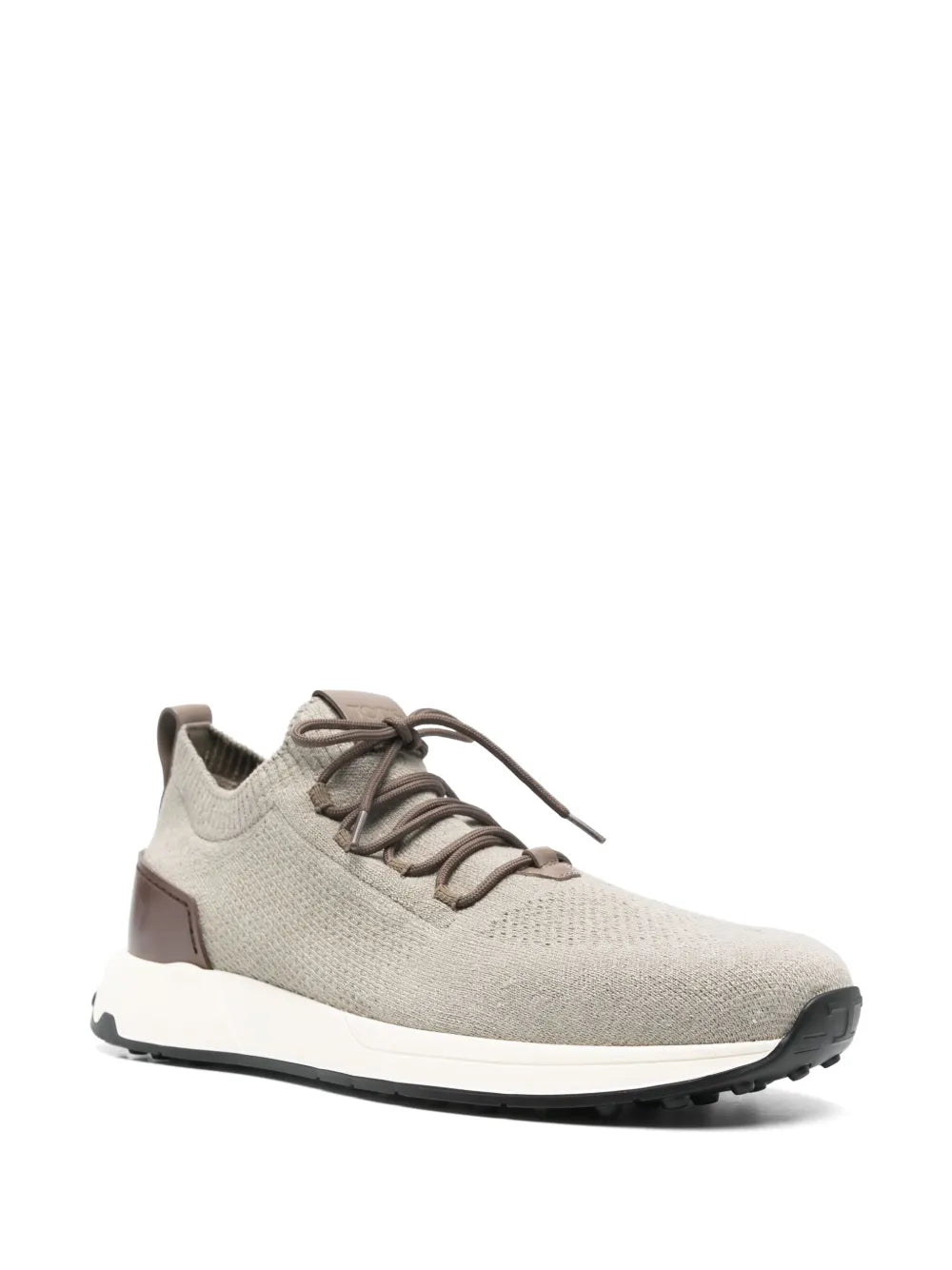 Tod'S Leather-Trim Sneakers
