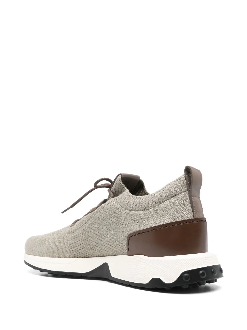 Tod'S Leather-Trim Sneakers