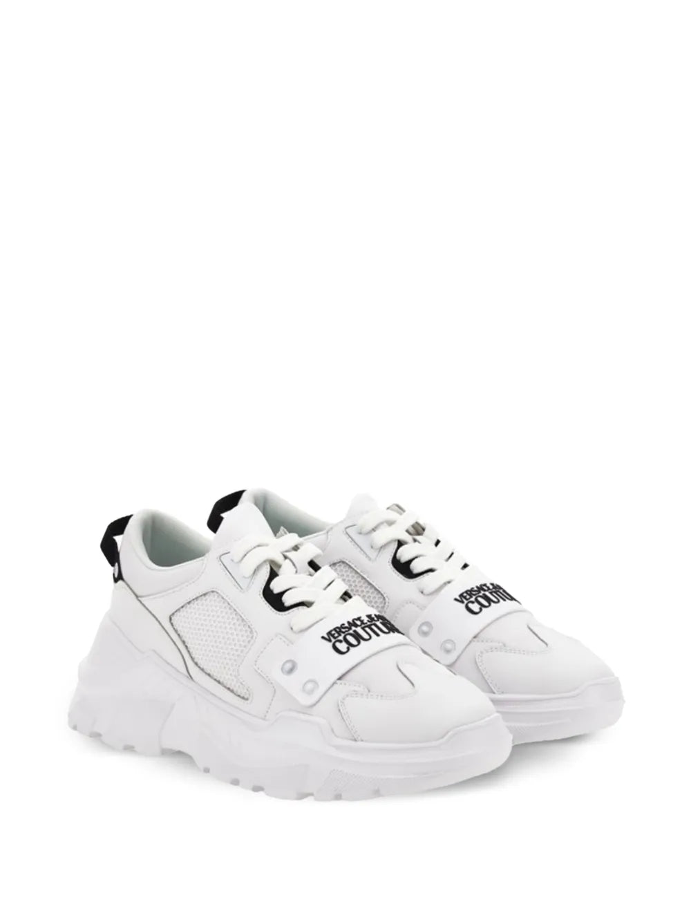 Versace Jeans Couture Mesh-Panelled Sneakers