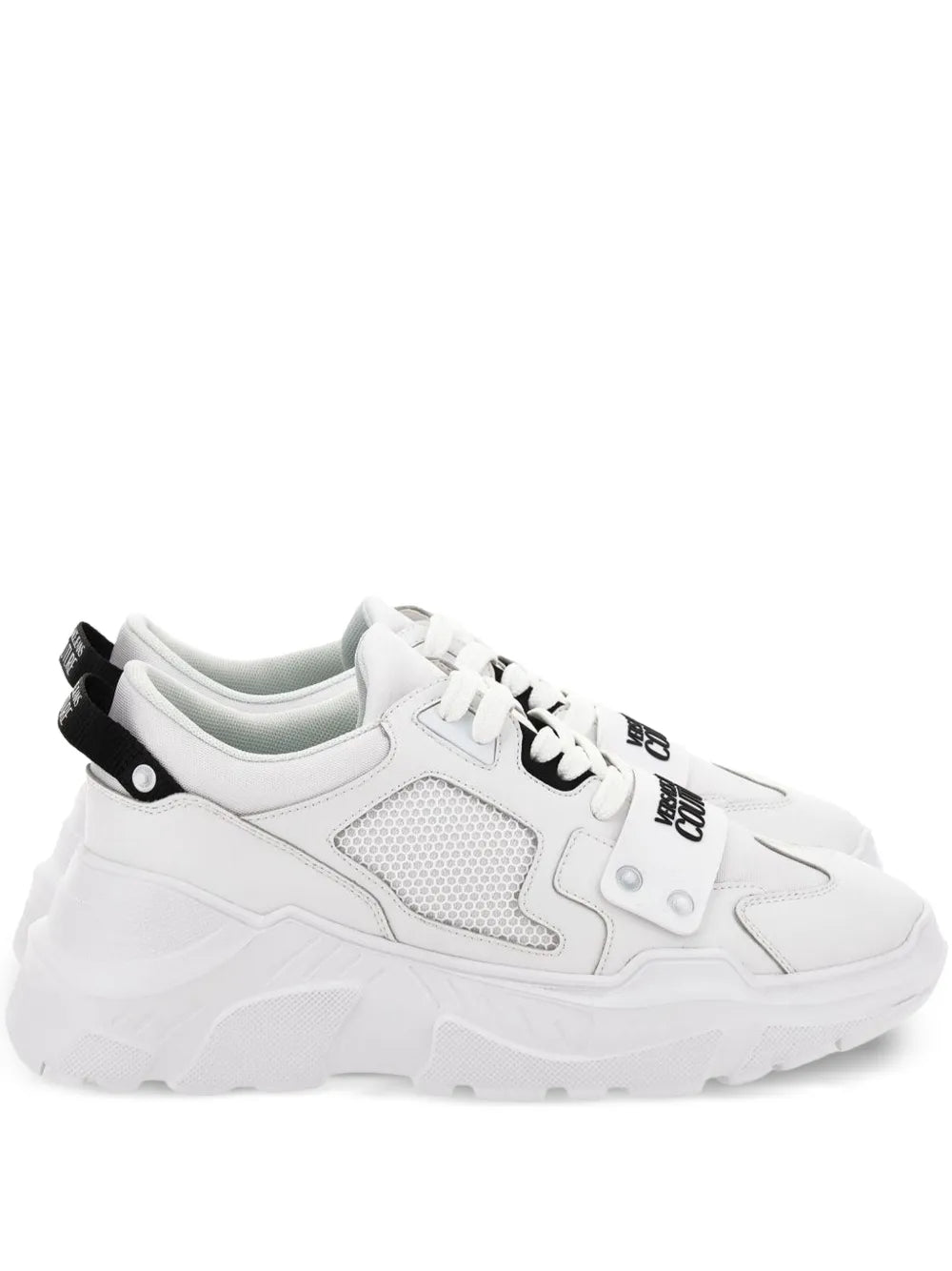 Versace Jeans Couture Mesh-Panelled Sneakers