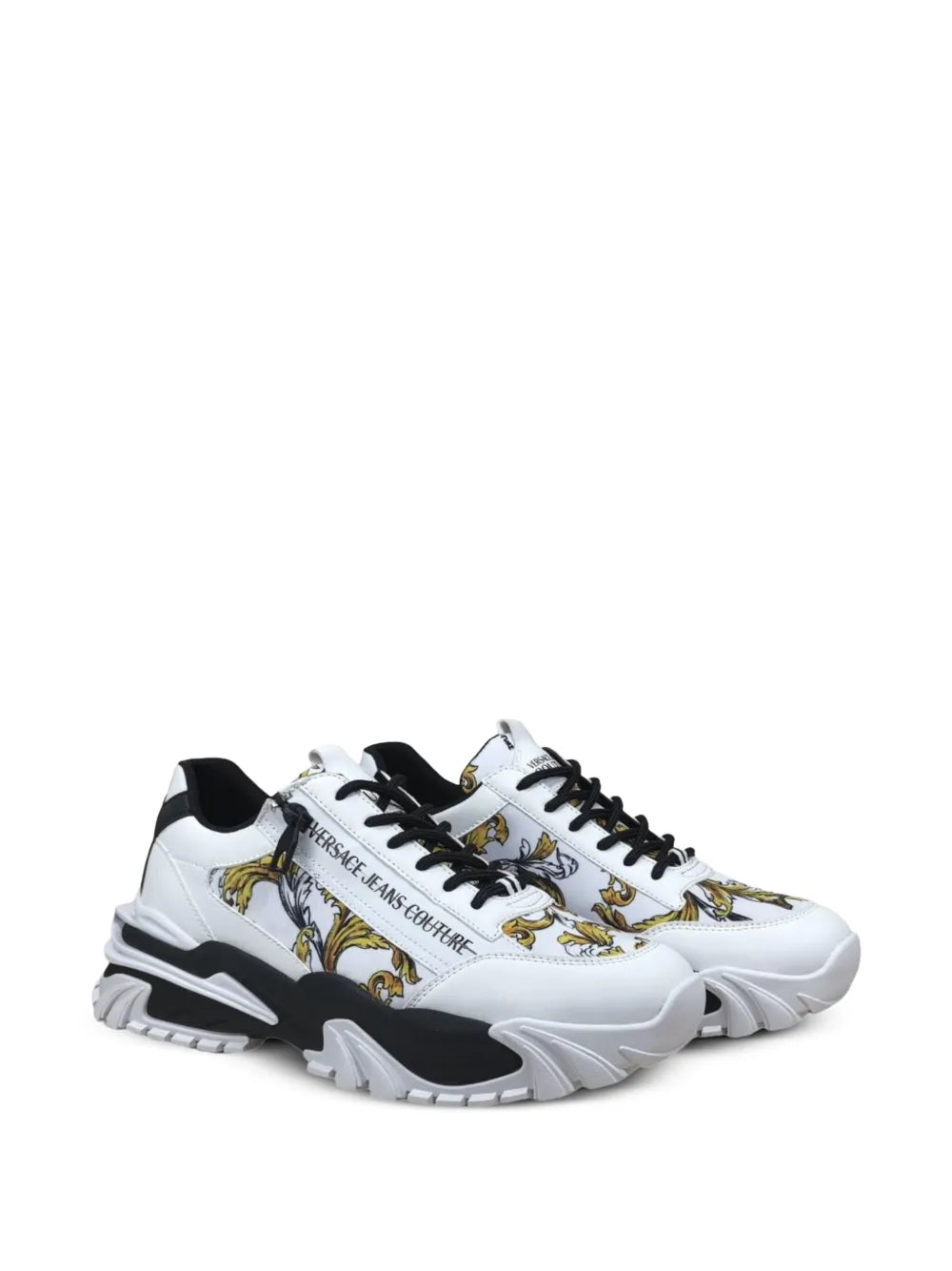 Versace Jeans Couture Barocco-Print Sneakers