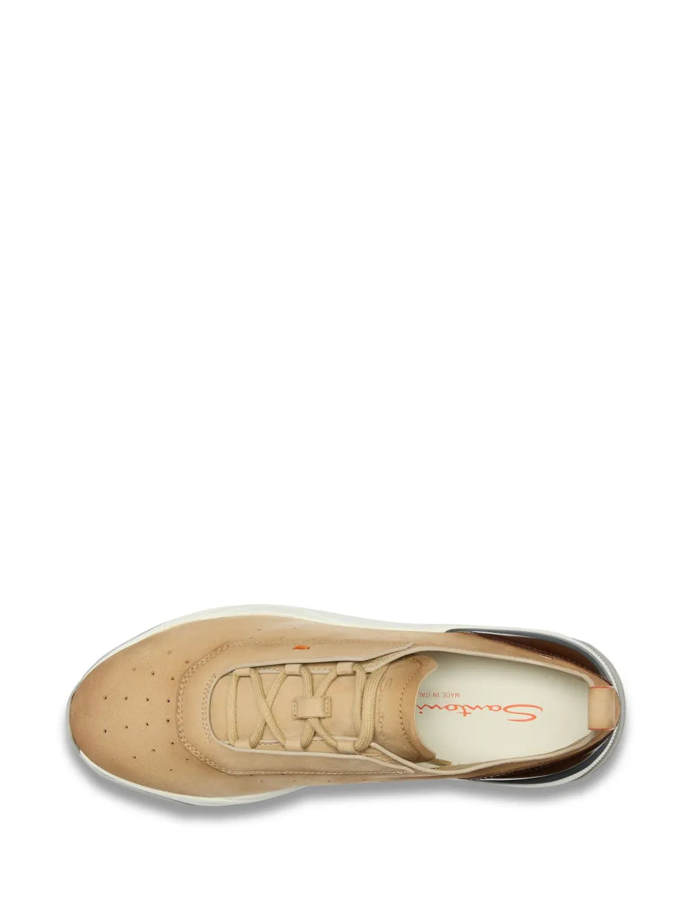 Santoni Leather Sneakers
