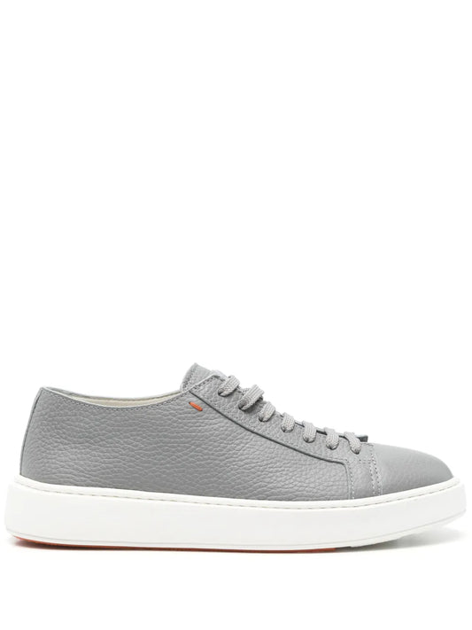 Santoni Leather Sneakers