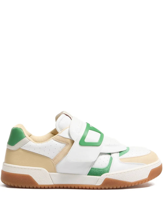 Valentino Garavani Joie De Jouer Leather Sneakers