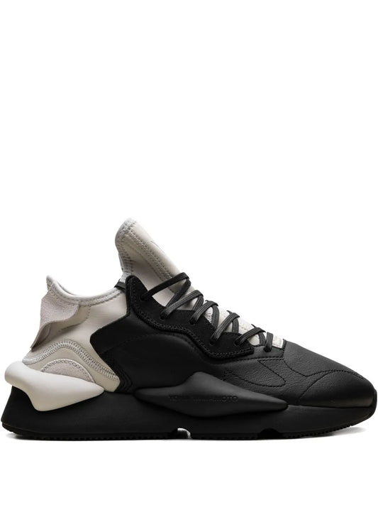 Y-3 Kaiwa Black/Talc Sneakers