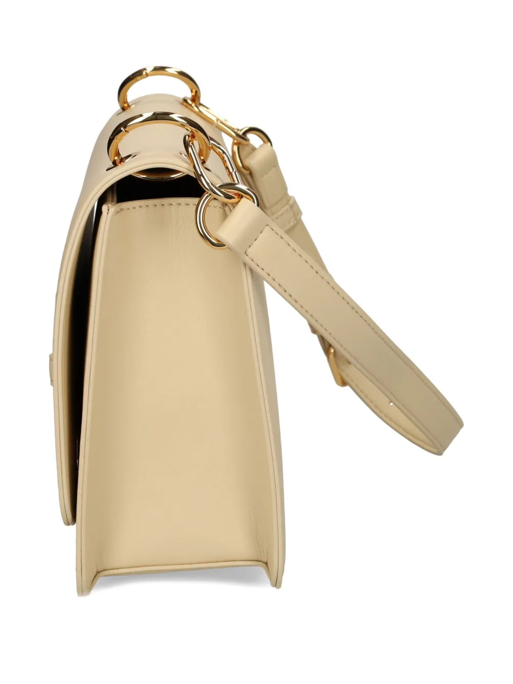 Love Moschinologo-plaque shoulder bag