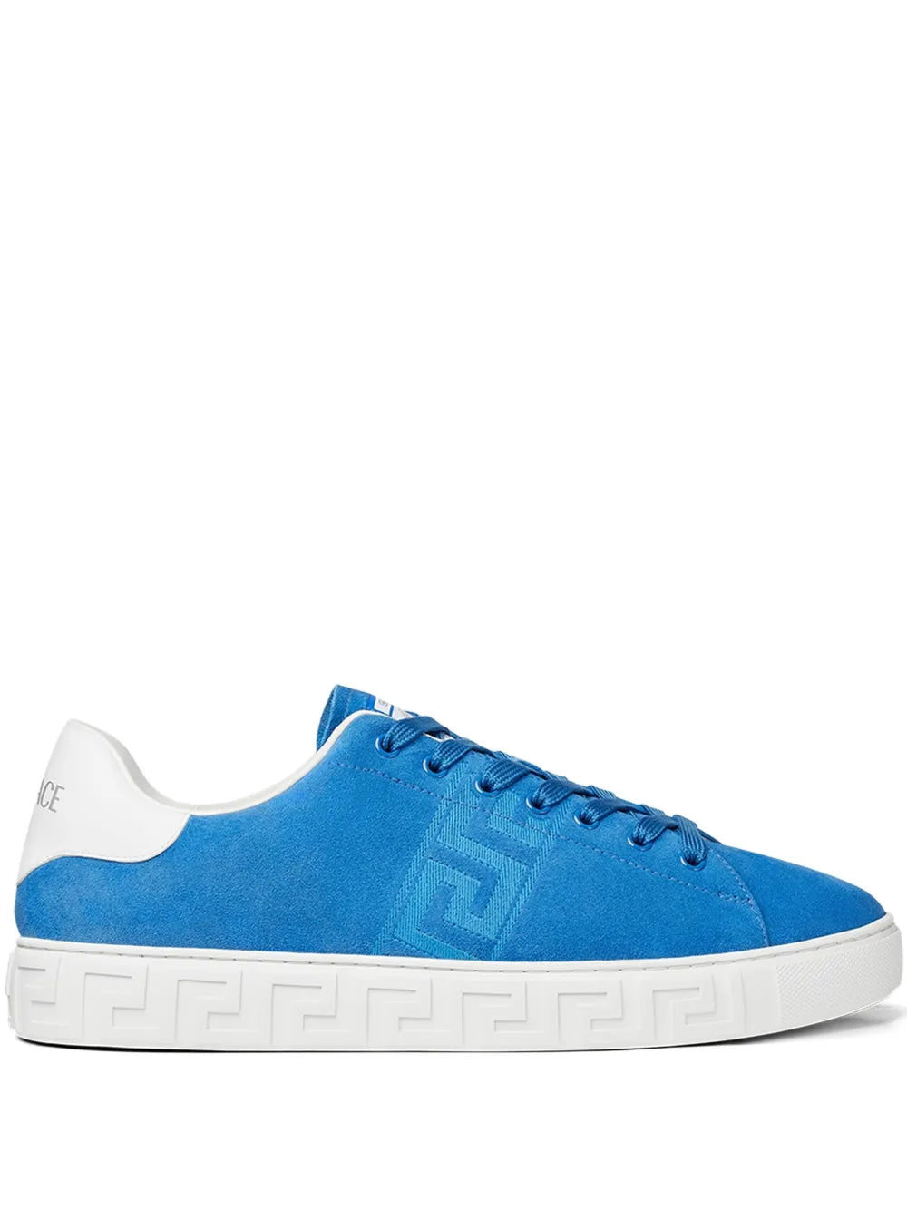 Versace Greca Suede Sneakers