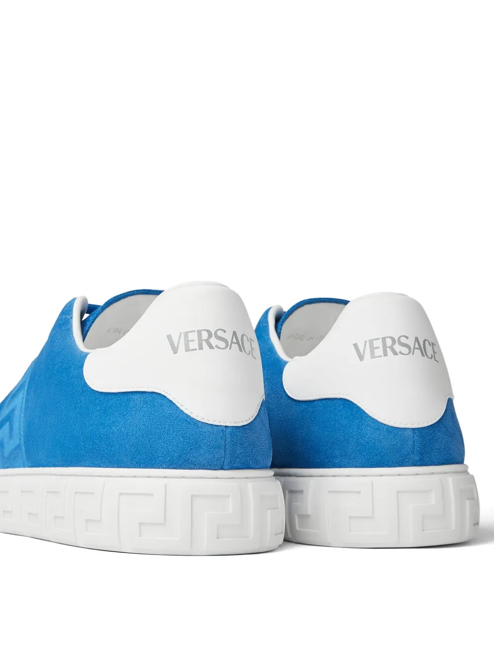 Versace Greca Suede Sneakers