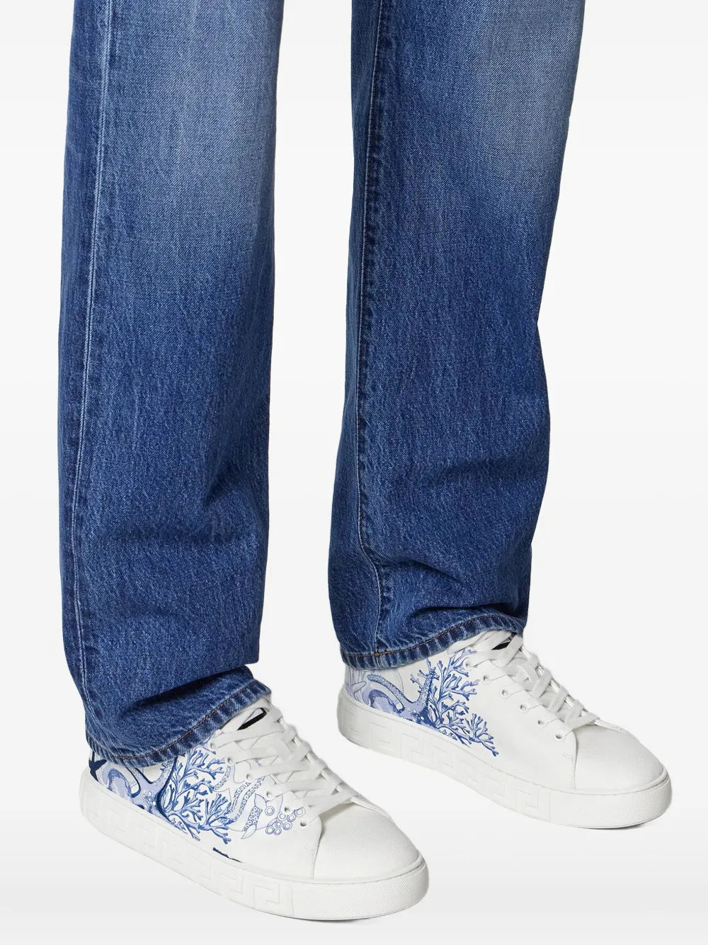 Versace Coral Theatre Greca Sneakers