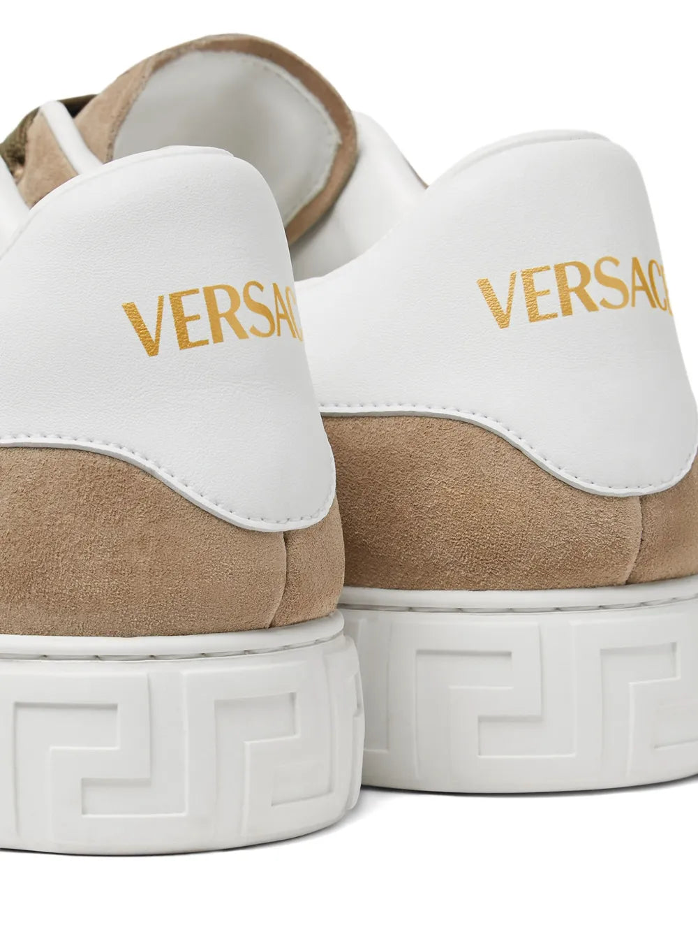 Versace Greca-Embroidered Sneakers