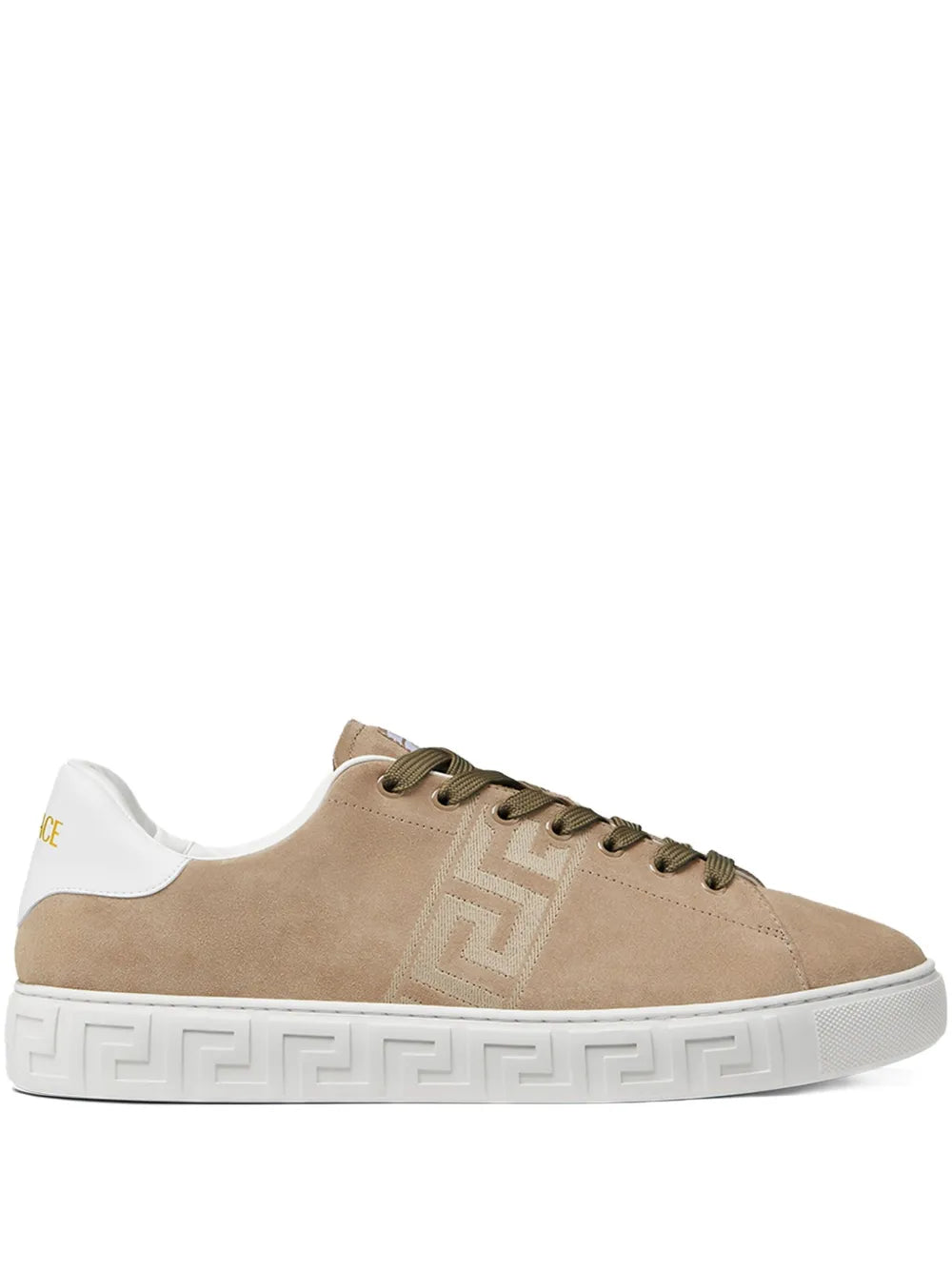 Versace Greca-Embroidered Sneakers