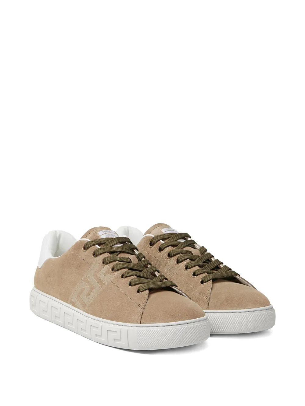 Versace Greca-Embroidered Sneakers