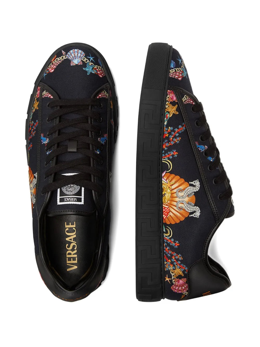 Versace Coral Theatre Greca Sneakers