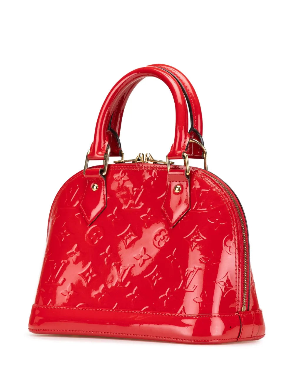 Pre-OwnedLouis Vuitton Pre-Owned2015 Monogram Vernis Alma BB satchel