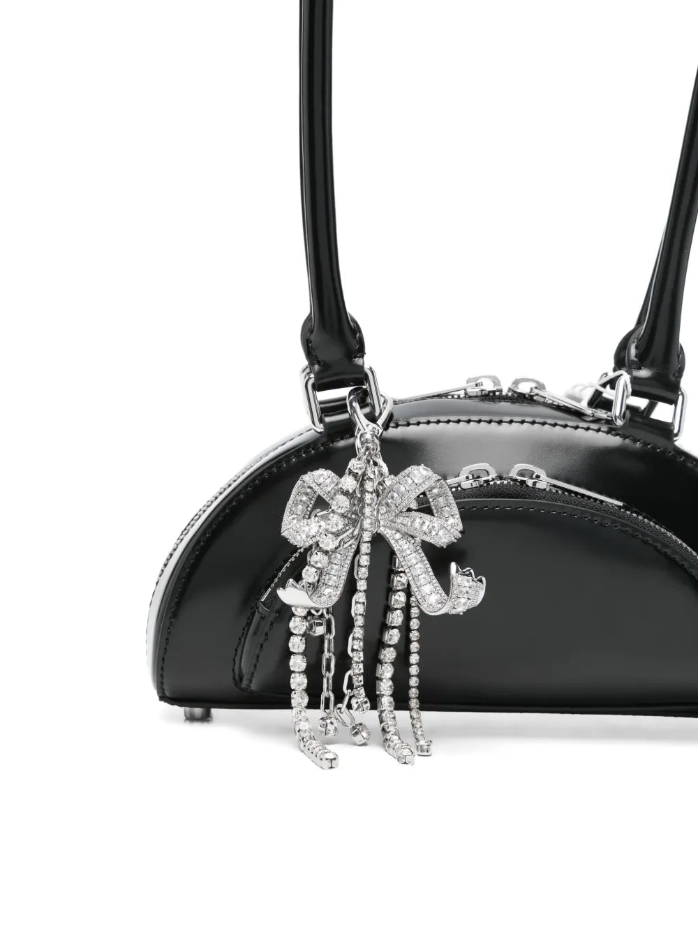 Self-PortraitCurved Charm shoulder bag