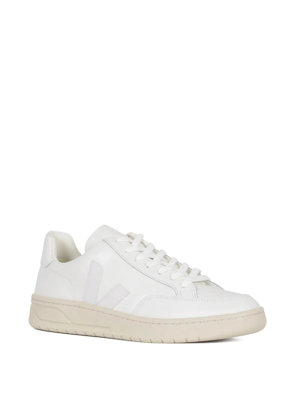 Veja Leather Logo Sneakers