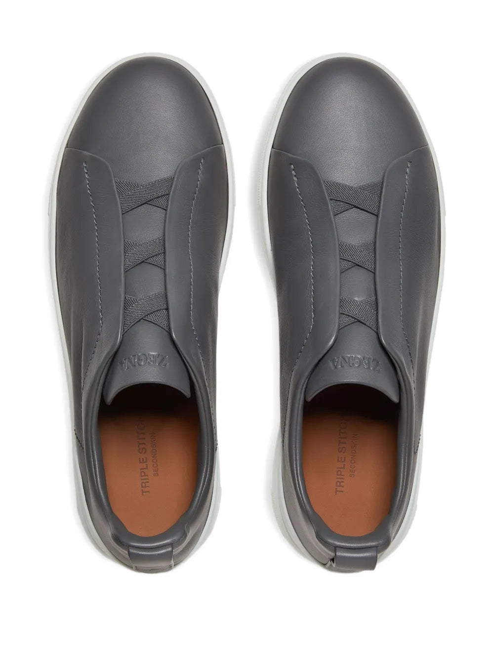 Zegna Leather Sneakers