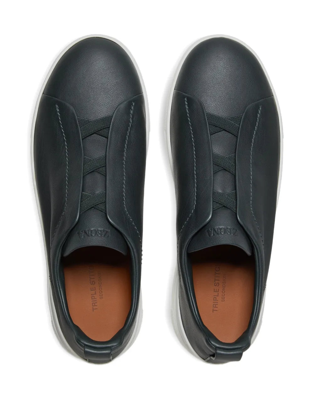 Zegna Secondskin Triple Stitch?Sneakers