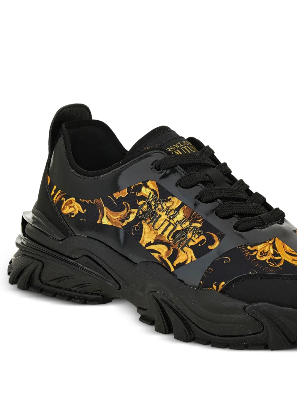 Versace Jeans Couture Baroque-Print Trainers