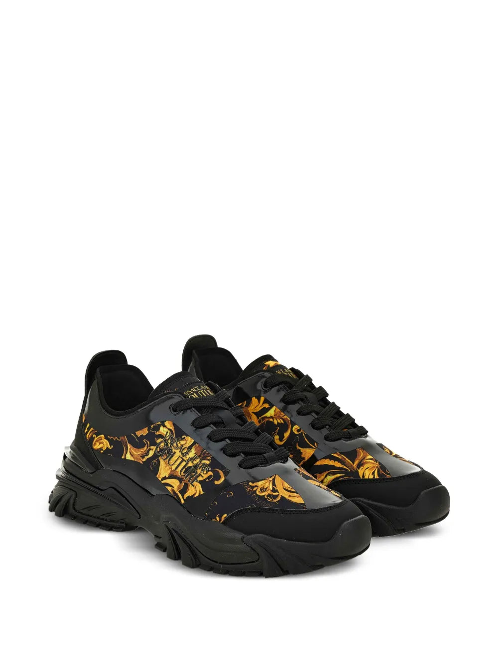 Versace Jeans Couture Baroque-Print Trainers