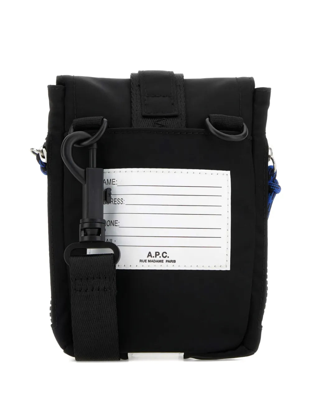 A.P.C.carabiner-strap crossbody bag
