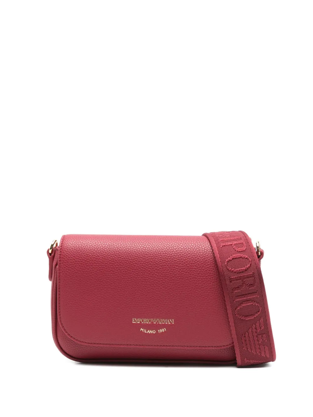 Emporio Armanilogo-debossed shoulder bag