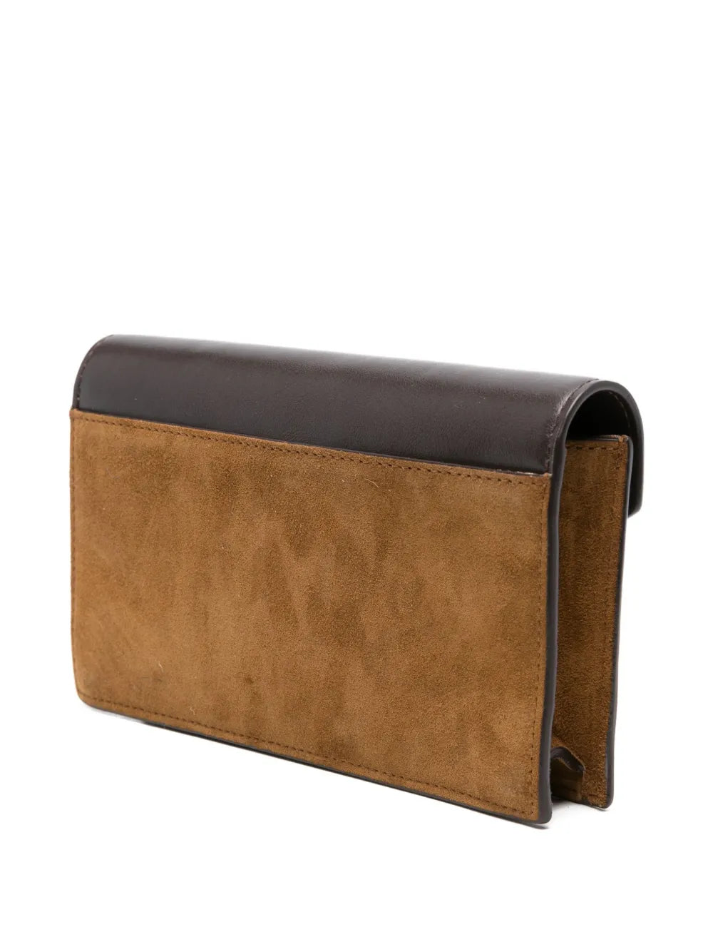 Polo Ralph Laurenleather suede clutch bag