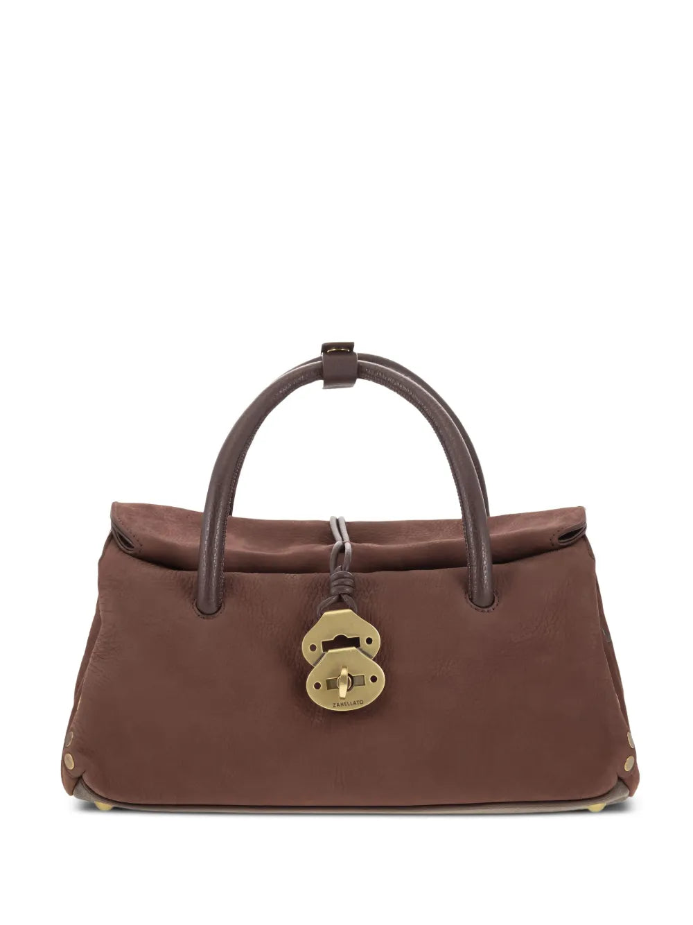 Zanellatotop-handles clasp-closure tote bag