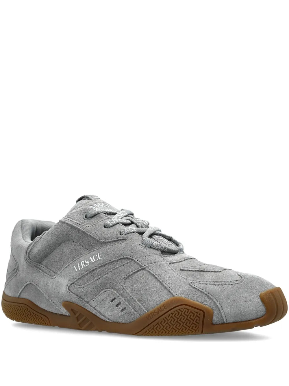 Versace Galaxia Suede Sneakers