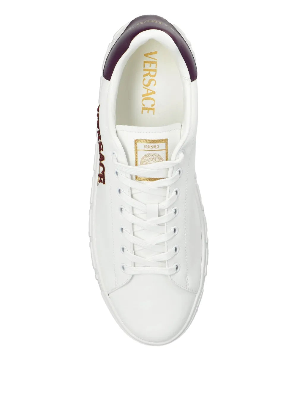Versace Logo-Embroidered Sneakers