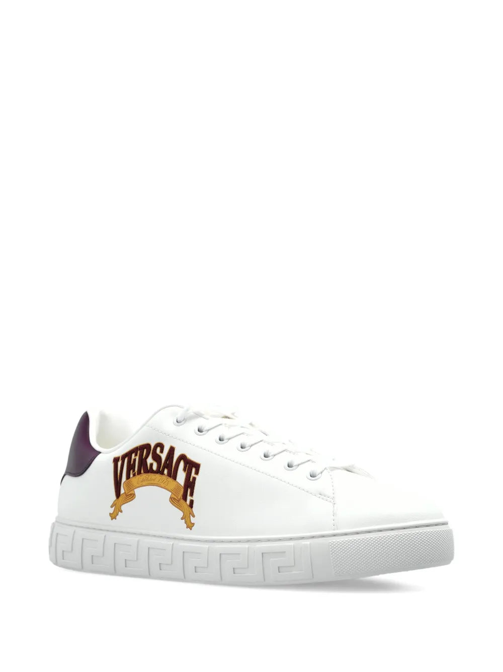 Versace Logo-Embroidered Sneakers