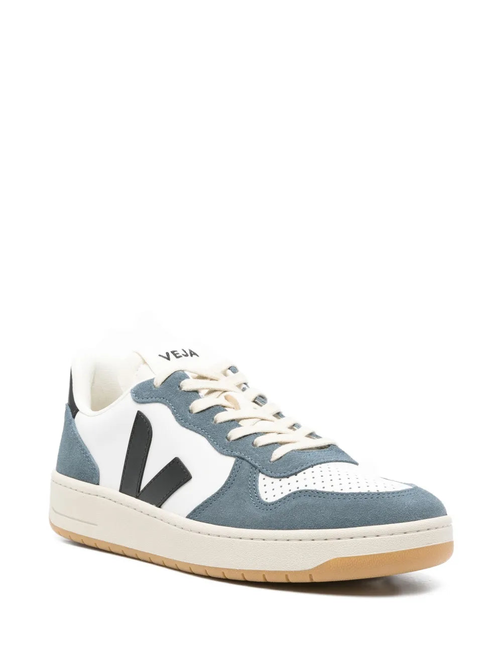 Veja Logo-Patch Suede Sneakers