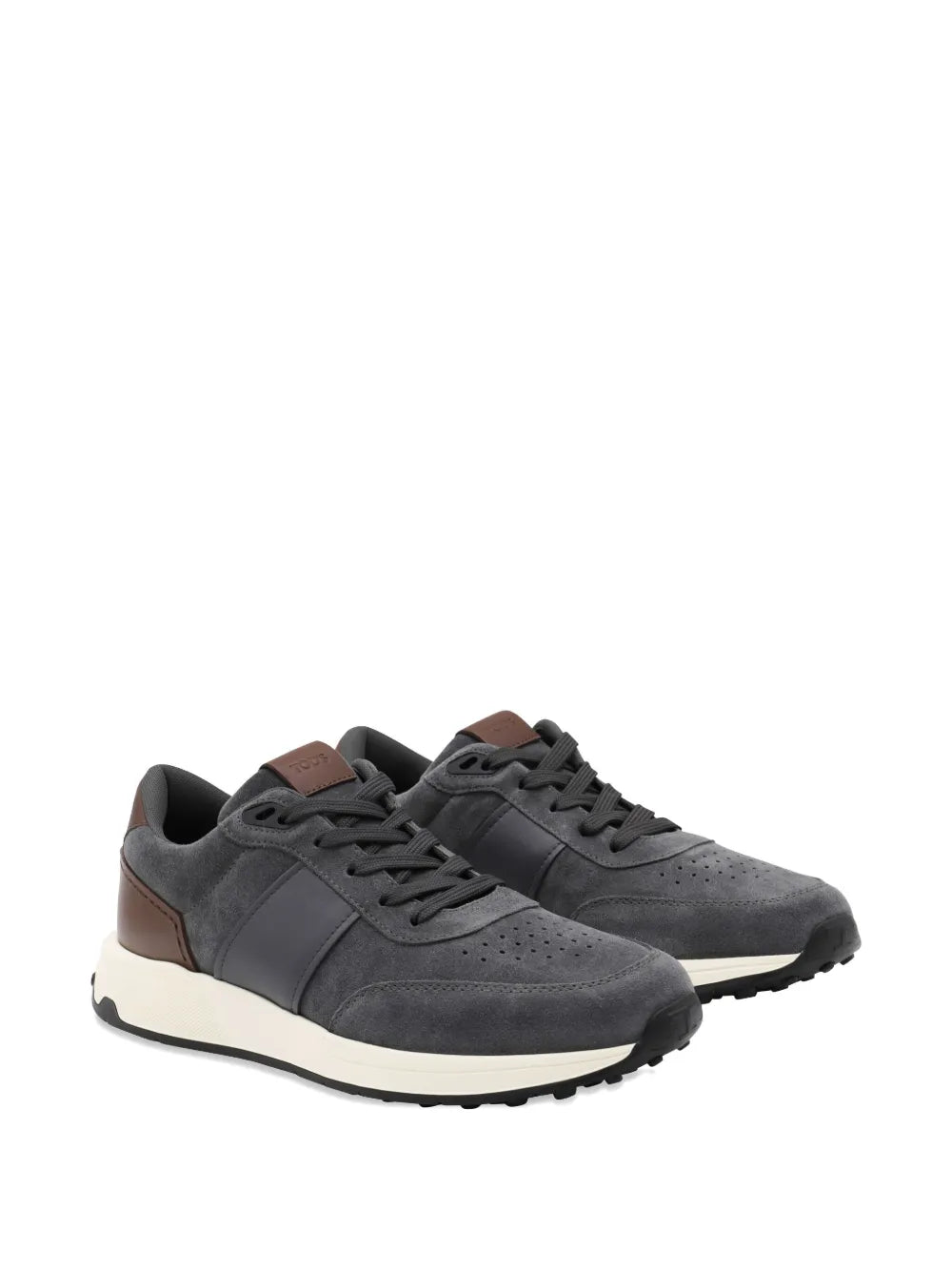 Tod'S Suede Leather Panel Trainers