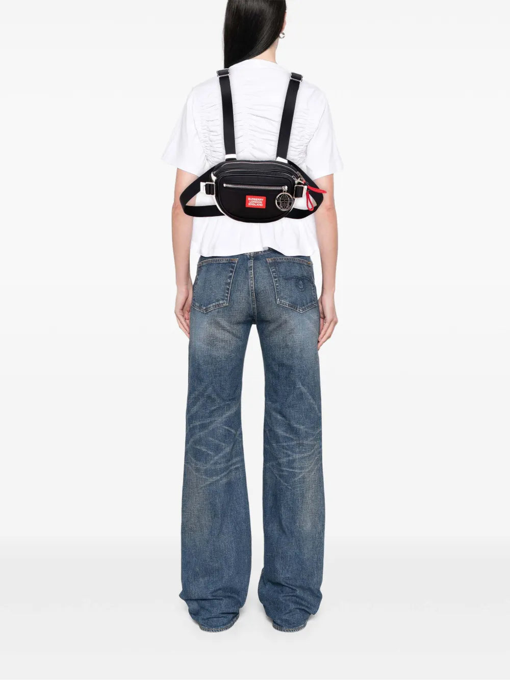 Pre-OwnedBurberry Pre-Owned2018-2025 Nylon Cannon Utility belt bag