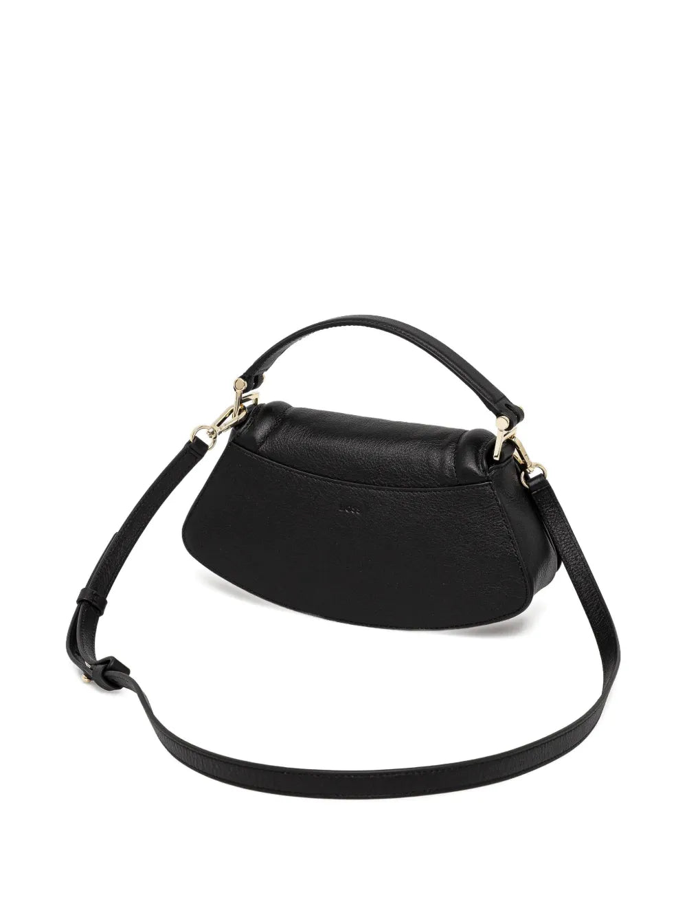 BOSSAriell curved top-handle satchel